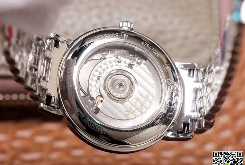 Longines Presence L4.921.4.11.6 RM Factory 1:1 Best Edition Replica Watch Silver Stainless Steel Strap